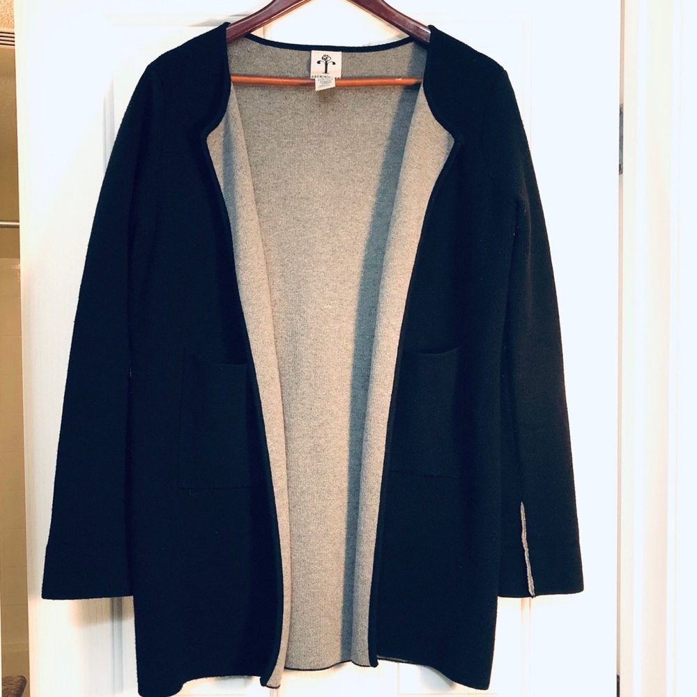 Rain + Rose | Trendy Over-Sized Wool Sweater | M